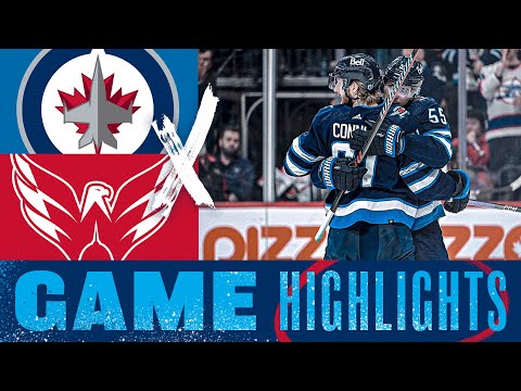 Winnipeg Jets vs. Washington Capitals - Game Highlights