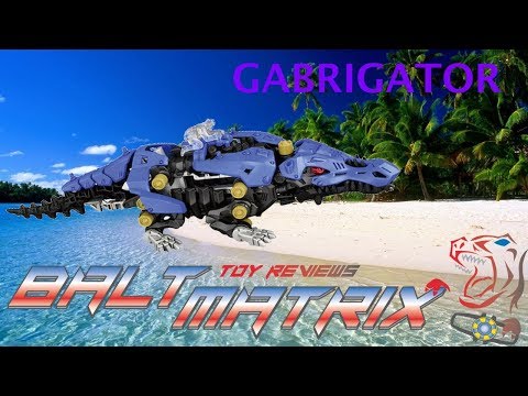 Zoids Wild ZW-05 GABRIGATOR Video Review