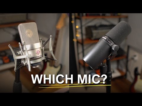 Holy Grail of Home Studio Mics? Neumann TLM 103 vs. Shure SM7B
