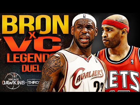 LeBron James vs Vince Carter LEGENDS Duel  🐐🐐 | 2007 ECSF Game 2 | Cavs vs Nets