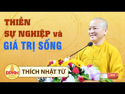 Thiền, sự nghiệp và giá trị sống