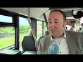 Proefrit met één van de 55 nieuwe elektrische RET-bussen