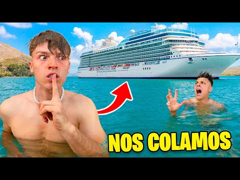 NOS COLAMOS EN UN BARCO GIGANTE... vacaciones gratis