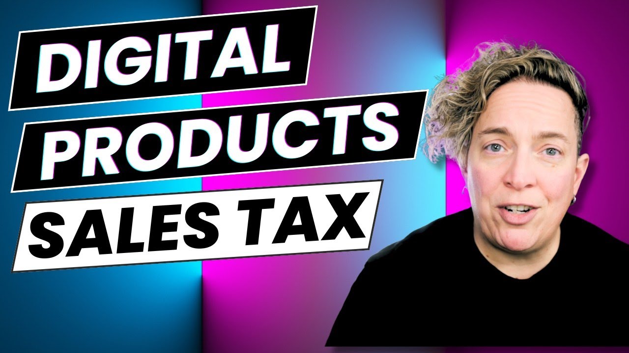 Are digital products taxable? #salestax #smallbusinesstips #taxes