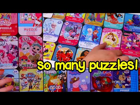 Puzzles for Kids | Paw Patrol Minnie Disney Princesses Peppa Pig My Little Pony and More!
