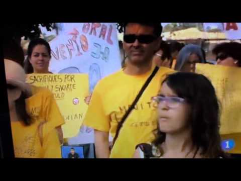 Monitores Escolares y de Educación Especial.Manifestación 2/7/14