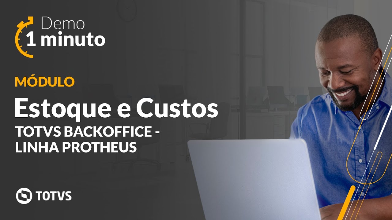Demo 1 minuto | Módulo - Estoque e Custos #TOTVS_Backoffice