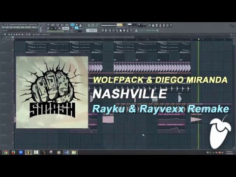 Wolfpack & Diego Miranda - Nashville (Original Mix) (FL Studio Remake + FLP)