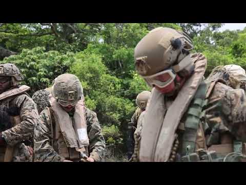 U.S. and Philippine MARINES conduct Littoral Air Campaign (Day 1)