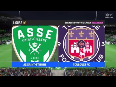 AS Saint-Étienne X Toulouse FC | Highlights | Rodada 34 - Ligue 1 2024/25 | PS5 4K