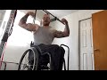 T9 Complete Paraplegic Home Back Workout Swoll Flex
