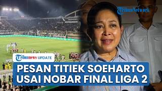 Titiek Soeharto Antusias Saksikan Final Liga 2 di Maguwoharjo, Kalah Menang Tetap Naik Kelas