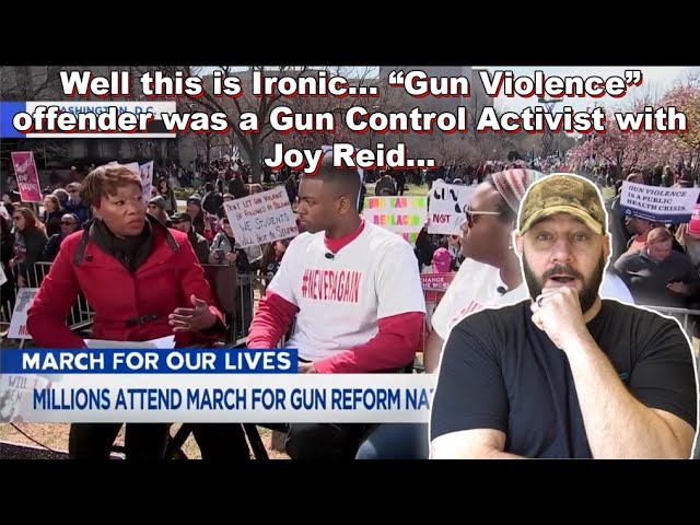 Gun Control Student Activist with Joy Reid CHARGED with "Gun Violence"... Against a DEMOCRAT...