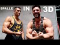 COME SVILUPPARE SPALLE GIGANTI IN 3D! ALLENAMENTO SPALLE COMPLETO! I MIGLIORI ESERCIZI PER LE SPALLE