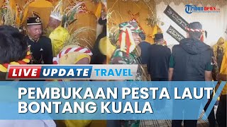 Ratusan Masyarakat Hadiri Ritual Perayaan Pembukaan Pesta Laut Bontang Kuala, Sempat Tertunda 3 Jam