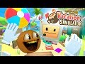 VACATION SIMULATOR 1 Annoying Orange Plays VR