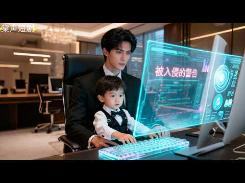 5歲萌寶讓公司系統癱瘓報復渣男爸爸，總裁全球定位尋人，直到看到辦公以上mini版的自己才恍然大悟，立刻把母子倆接回豪門寵上天！#絕嗣總裁的天降三寶 #棠聲短劇 #drama #film #萌寶 #霸總