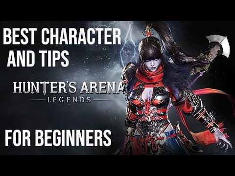 hunters arena legends - best beginner characters and tips
