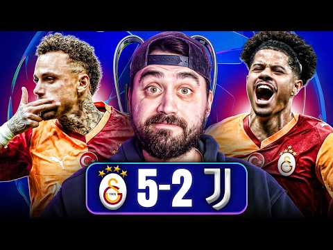 Galatasaray DESTROY Juventus | Galatasaray 5-2 Juventus UCL RECAP
