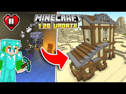 Mezzy - This XP Farm HAD to be HIDDEN in a Desert House! -- Minecraft 1.20 Survival Let's Play [Episode 11]
