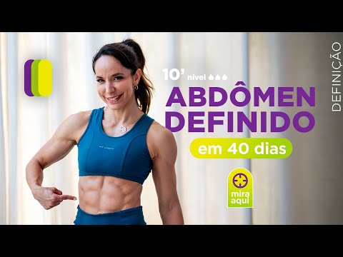 abdômen definido treinando em casa - desafio de 40 dias - Carol Borba 
