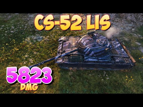 CS-52 LIS - 5 Kills 5.8K DMG • The last bullet! • World Of Tanks