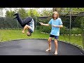 Ich Bringe MEINEM PAPA EINEN SALTO Bei