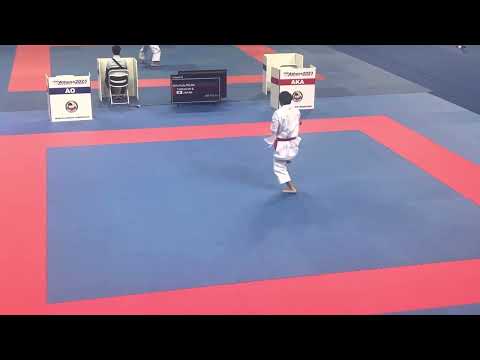 S Takeuchi (JPN) Pachu Male Kata Karate 1 Series A Athens 2023