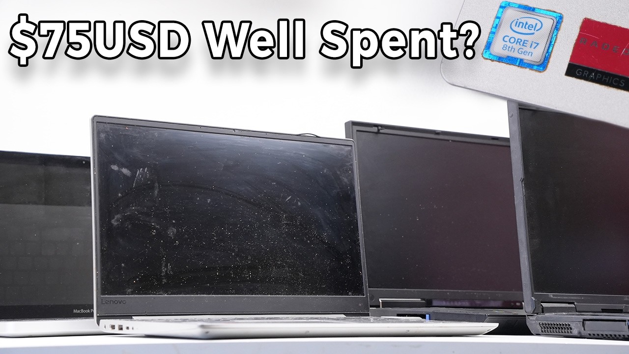 I Bought 4 Untested E-Waste Laptops - How Bad Could They Be?