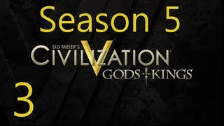 Civilization V Gods and Kings Let's Play (S-5) - Part 3: The long count