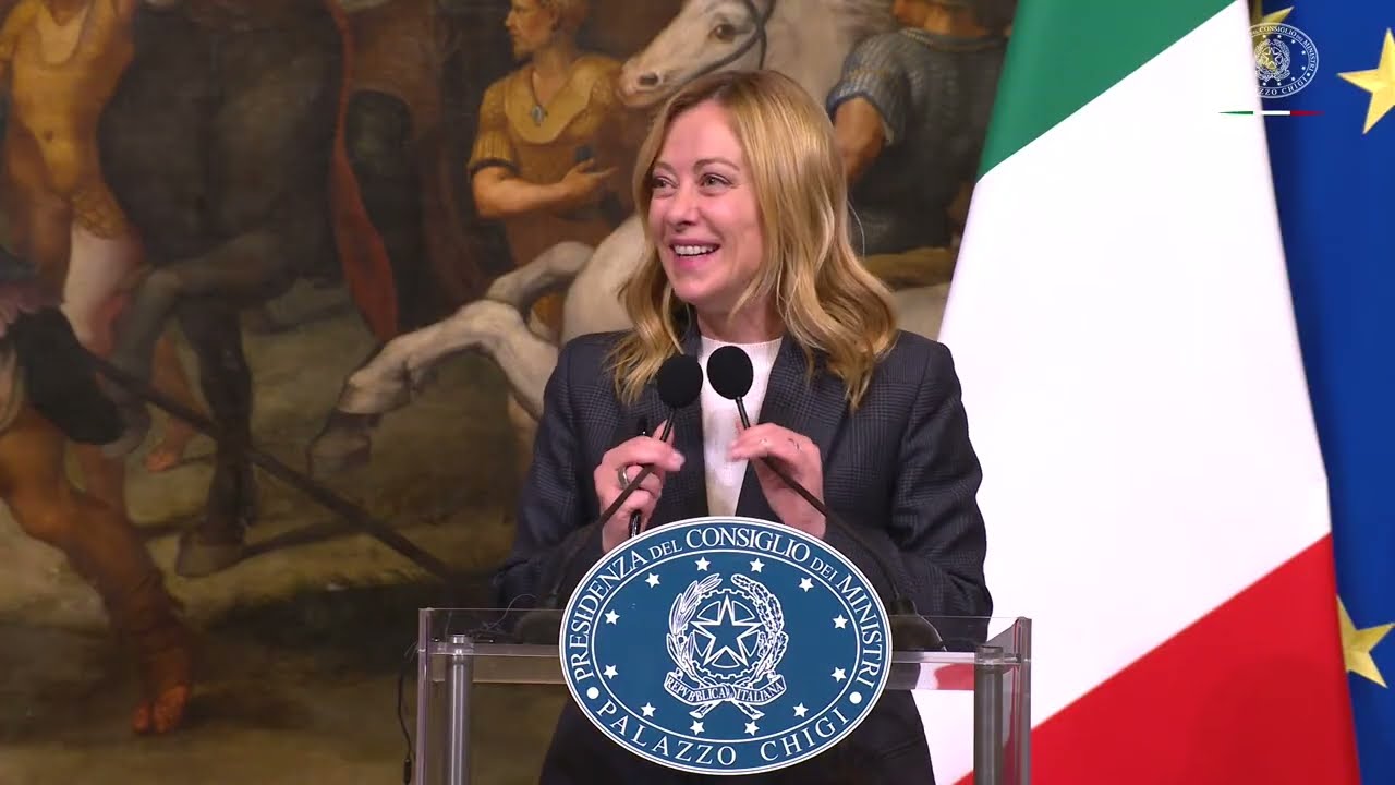 DICHIARAZIONI DI GIORGIA MELONI CON IL PRIMO MINISTRO CROATO ANDREJ PLENKOVIĆ