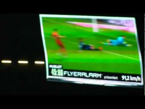 TOR 5:0 Pizarro FC Bayern gegen Hamburg 30.03.2013