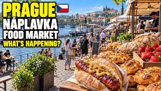 Was ist los auf dem Prager Naplavka-Lebensmittelmarkt?