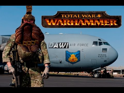 Total War Warhammer Online Battle #154: Dwarfs vs Beastmen - DAWI ROYAL AIRFORCE