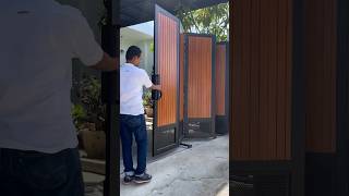 iron foldable gate design#shortvideo #how #Star all work