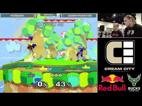 Cream City Convergence Melee - Top 24 Qualifier - Fiveman1 (Falco) Vs. DannyPhantom (Sheik)
