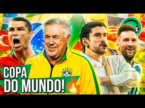 ♫ CHEGA LOGO COPA DO MUNDO!!! | Paródia DtMF e Monaco - Bad Bunny