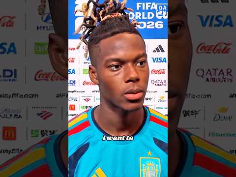 Nico Williams said he will donate all of his World Cup prize money to his mother!#us #nicowilliams