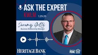 SBA Loans Explained on KWLM's ATE with Jeremy Goltz, Relationship Manager at Heritage Bank NA.