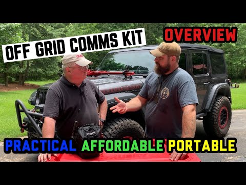 Off Grid Comms Kit- Practical, Affordable and Portable