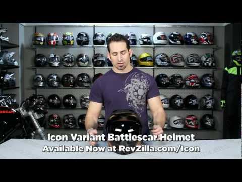 Icon Variant Battlescar Helmet Review at RevZilla.com