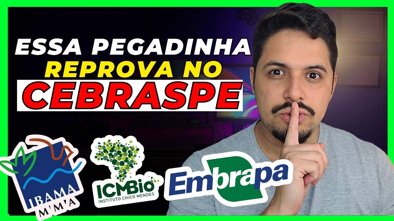 NOVO - Descubra OS SEGREDOS do CEBRASPE (ESTRATÉGIA FÁCIL DE PROVA)!