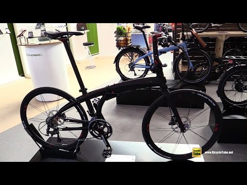 2016 Tern Bikes Eclipse X22 The Black Bird Folding Bike - Walkaround - 2015 Eurobike