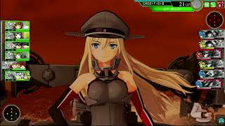 【艦これアーケード】中破母港の後砲撃演習しようとしたらできなかったので1-4追撃戦してきた