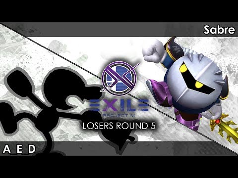 Project M: A_E_D (Game&Watch) V TMB KoF | Sabre (Meta Knight) - Exile 117 SSBPM