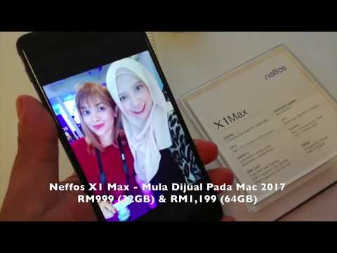 TP-LINK Perkenalkan Neffos X1 & Neffos X1 Max di Malaysia