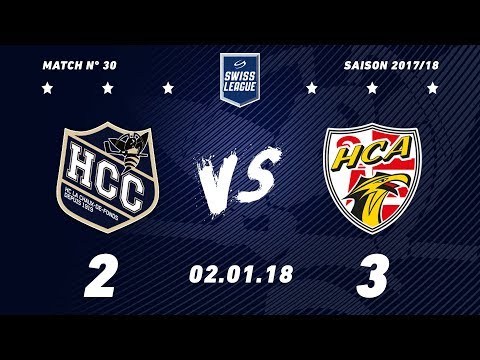 02.01.2018 HC La Chaux-de-Fonds - HC Ajoie (2-3)