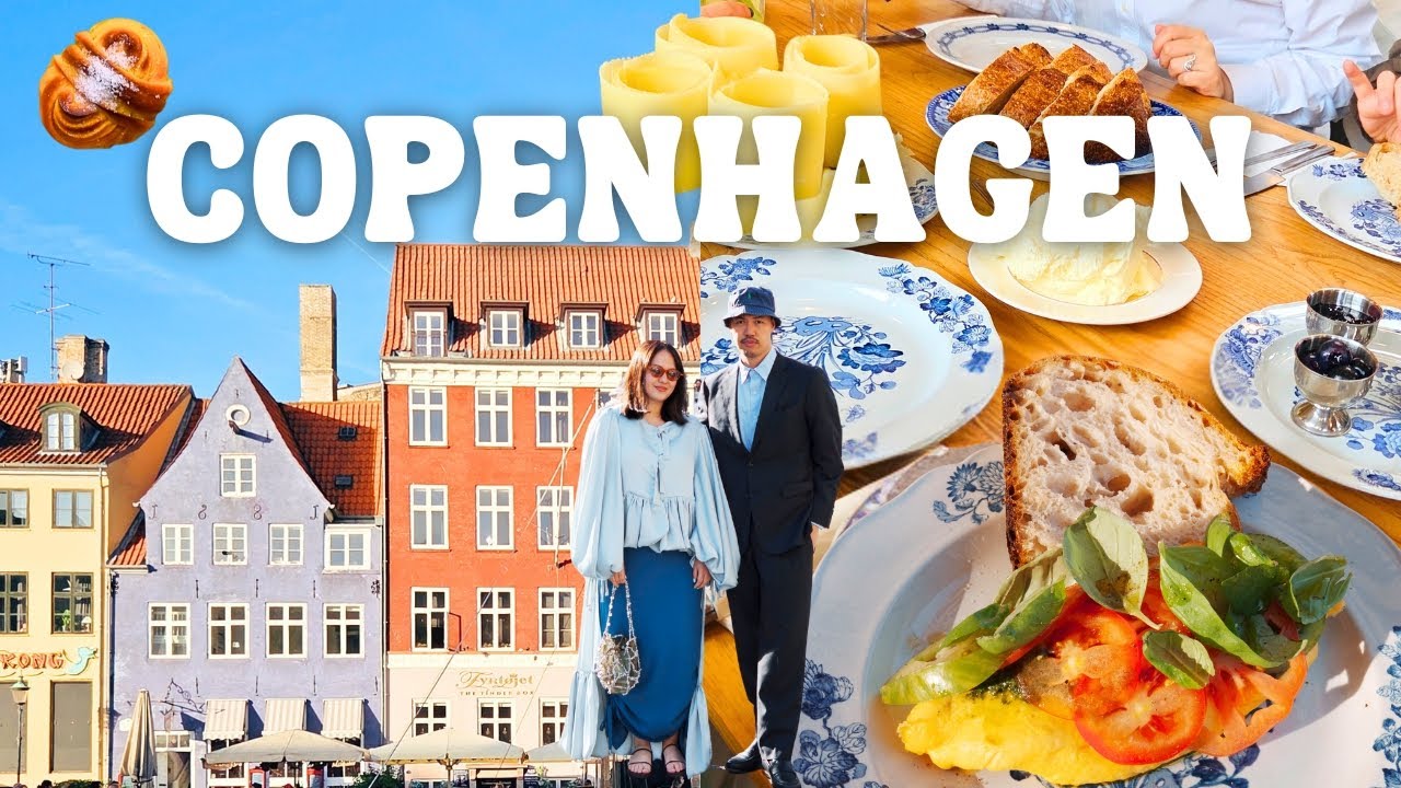 4 Days in Copenhagen 🇩🇰 Best Cafes, Danish Food, Bakeries, Shopping Vlog | Denmark Travel Guide 2025