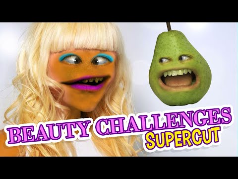 Annoying Orange - Beauty Challenges Supercut