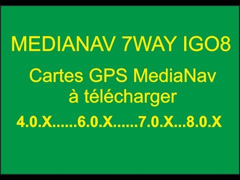 MediaNav - Cartes GPS MediaNav à télécharger